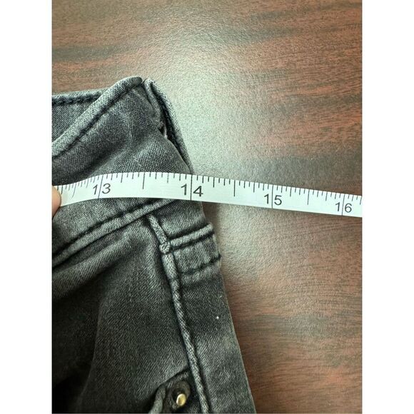 Levi’s Dark Grey Colored 711 Skinny Jeans Size 29 - Picture 7 of 8